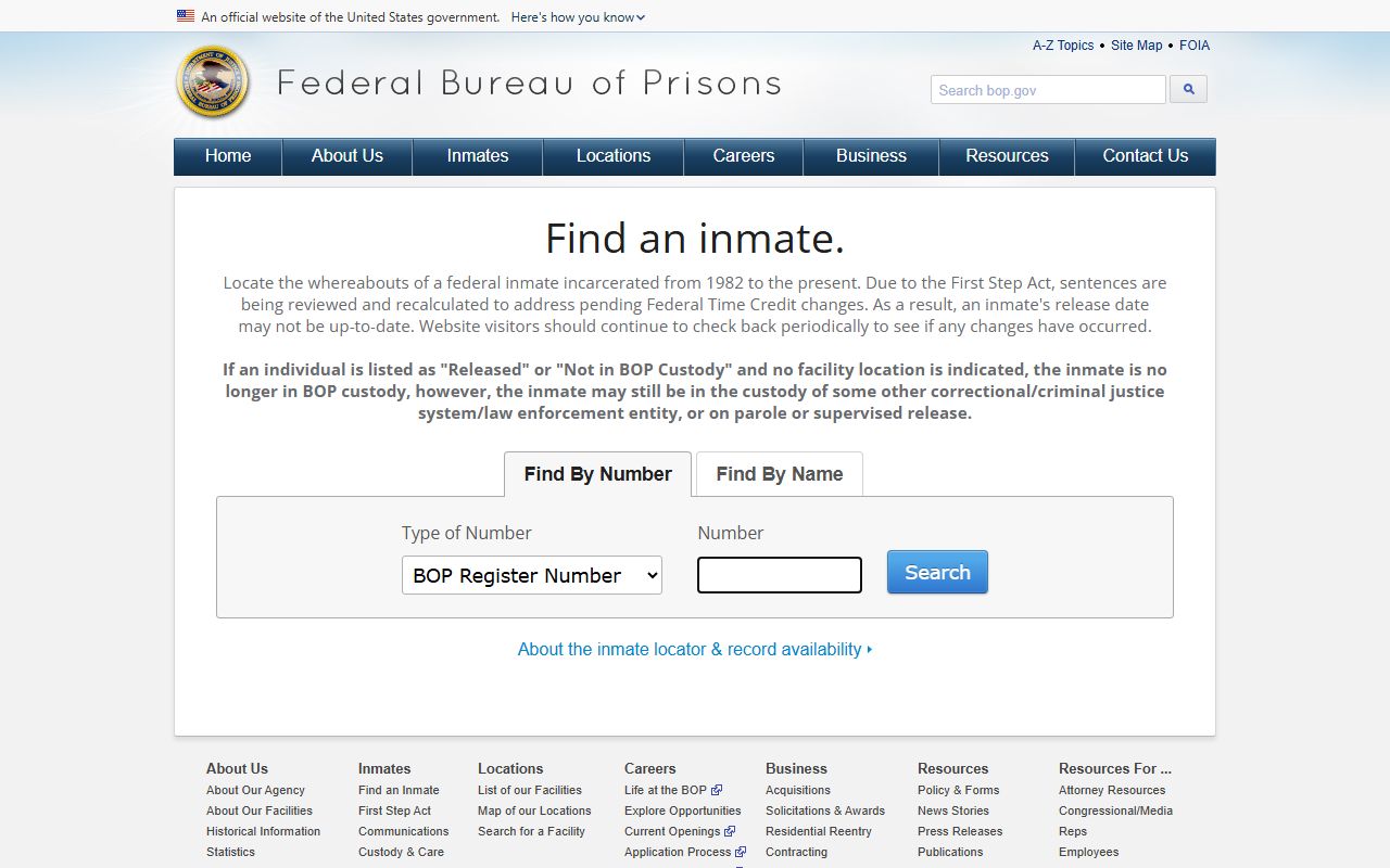 Tulare County released inmates - BOP federal inmate locator